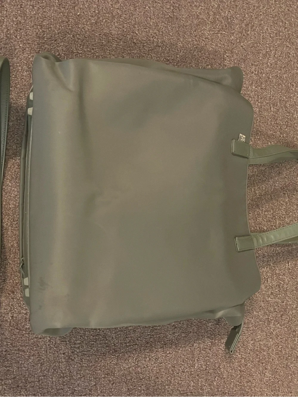 BÉIS Commuter Tote - Olive Green Tote Bag